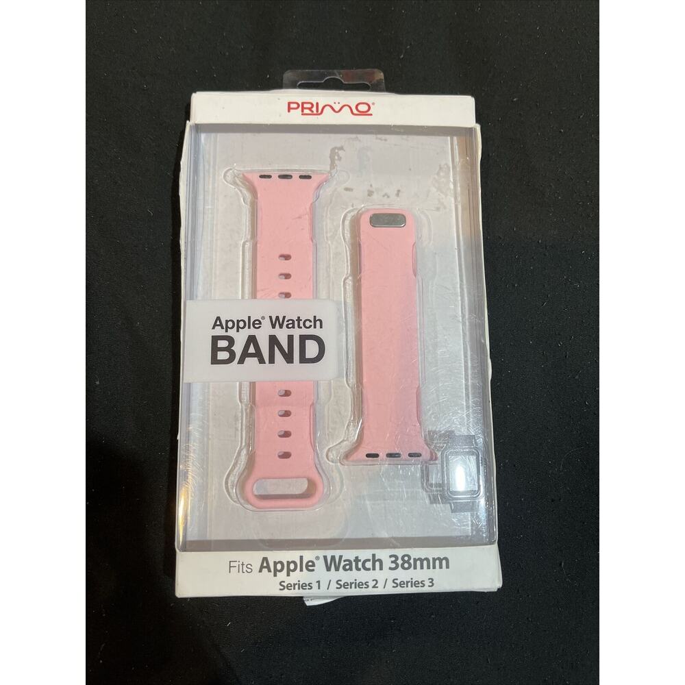 Primo Apple Watch Band Fits Series 1 , 2 And 3‎ 38mm Color pink NEW